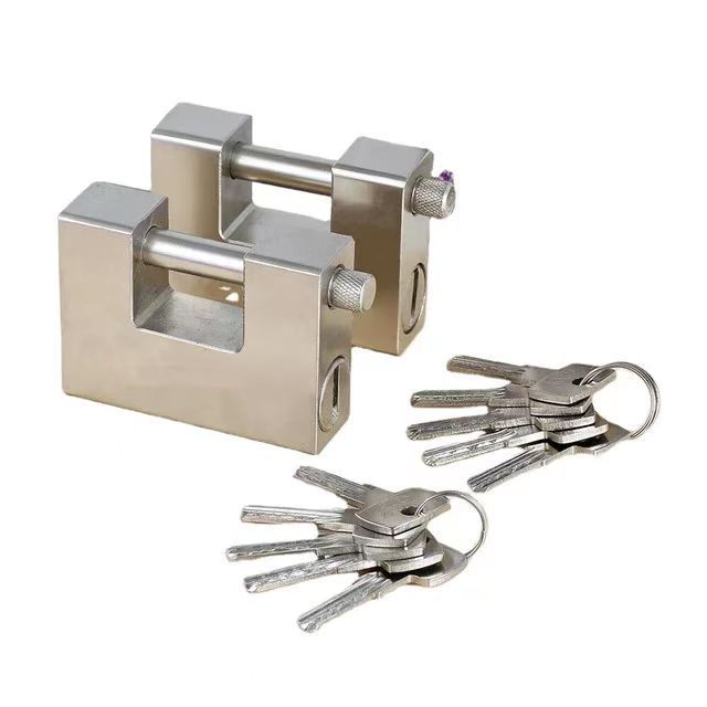 Zhenzhi Hardened Solid Steel Hardware Monoblock Lock Protect Garages, Containers, Sheds, Lockers, Gates and Warehouses