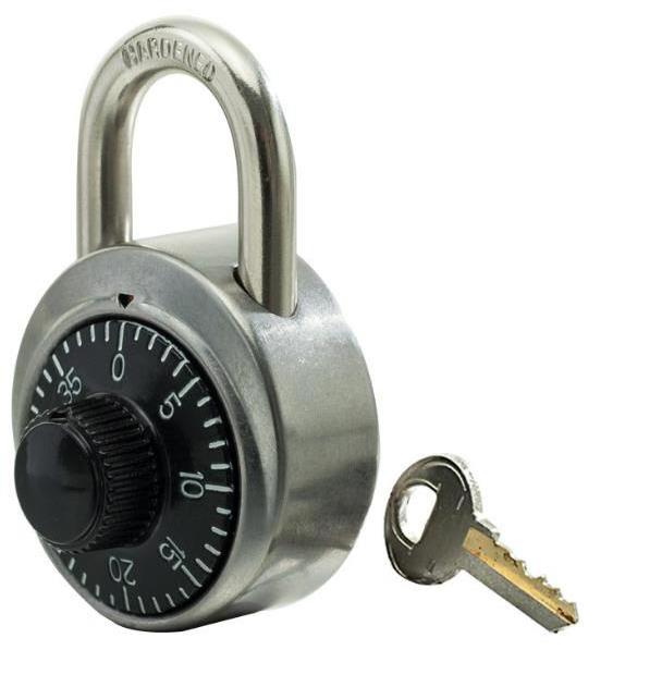 Zhenzhi 3-Dial Zinc Alloy Padlock Security Shackle Round Combination Padlock Code Lock Safe Security Padlock