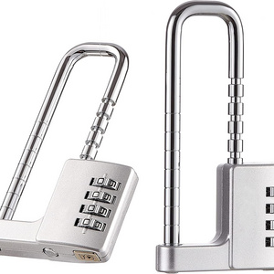 zhenzhi Cabinet Lock Combination Padlock,Stainless Steel Gym Locker Lock Code Long Adjustable Shackle Lock