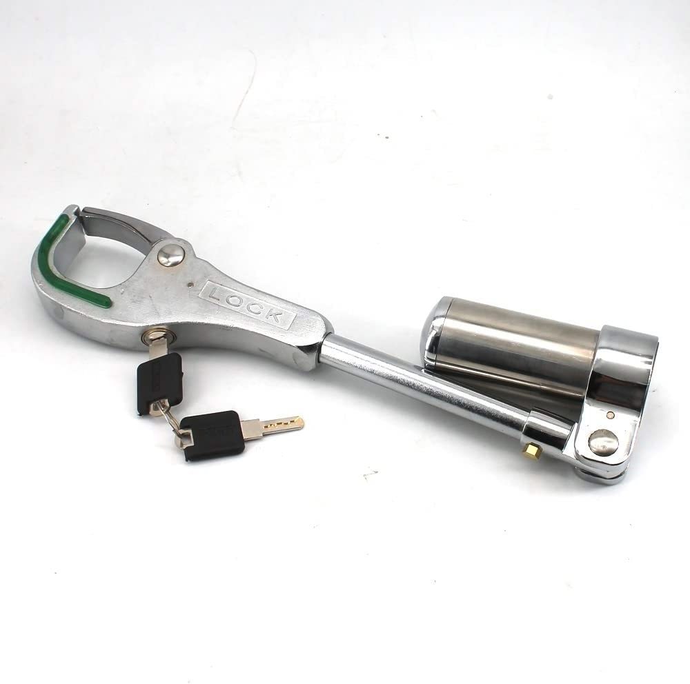 zhenzhi Handbrake to GearStick Lock -- Fits Manual and Automatic Cars Car Lock Car Anti-Theft Lock