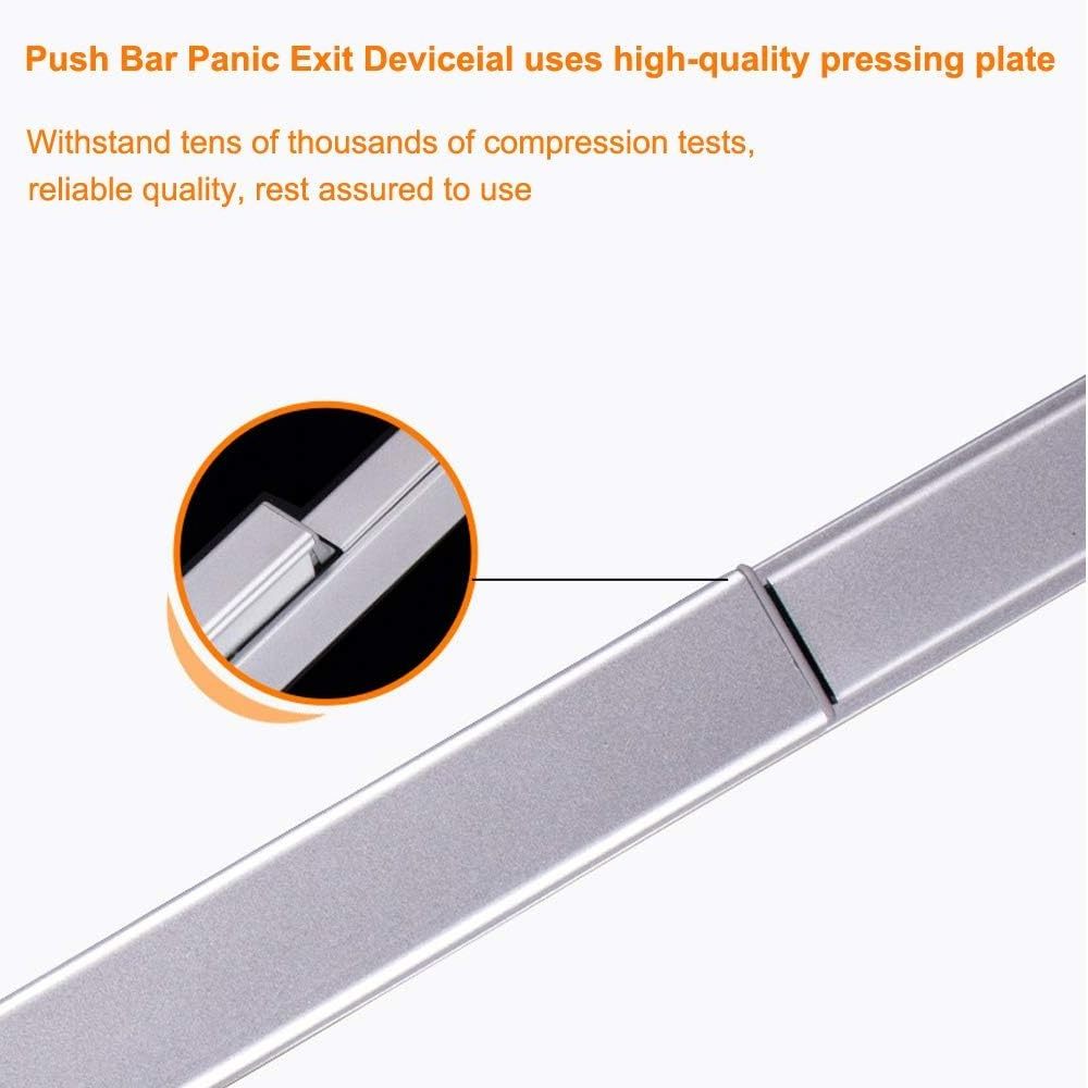 zhenzhi Controls Push Bar Panic Exit Device , with Exterior Lever Trim Safety channel lock