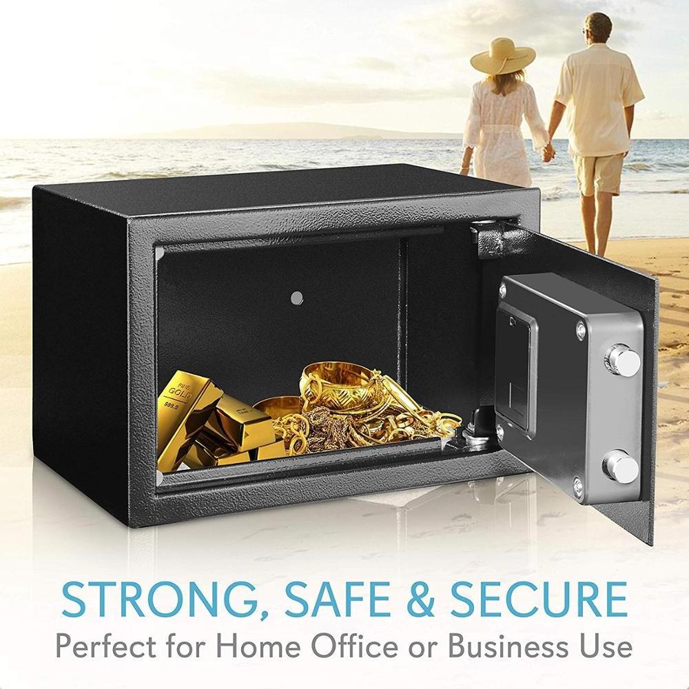 Ningbo Zhenzhi Security Electronic  Digital Lock MoneyJewellery Storage Safe Box for Home and Office