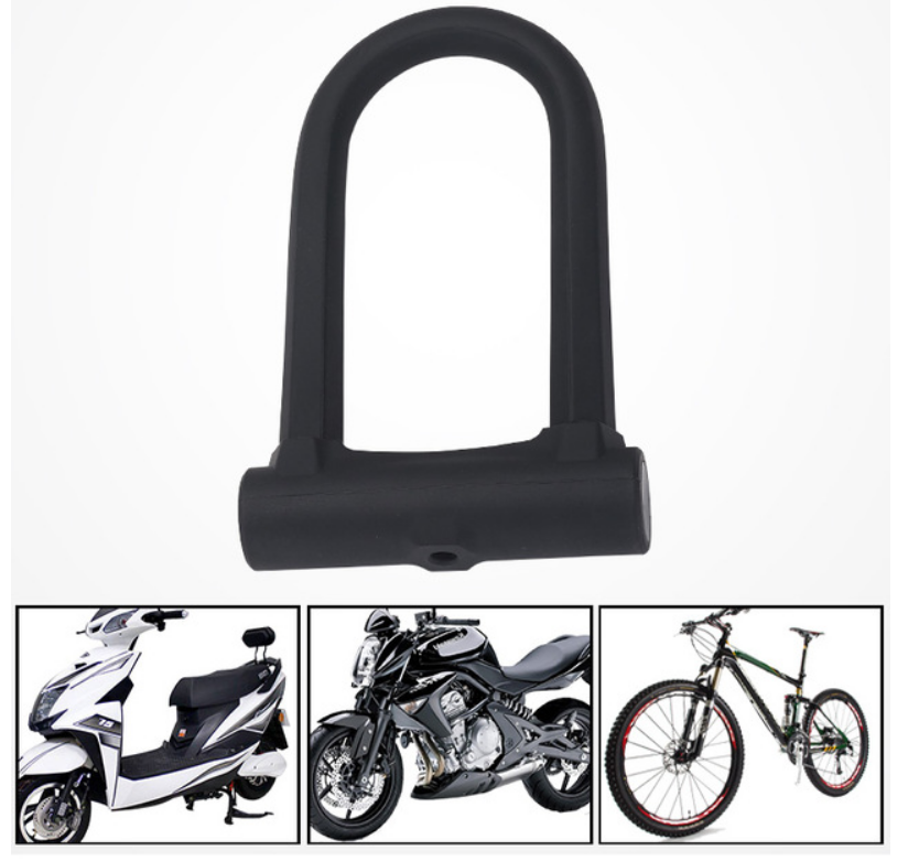 Zhenzhi Bike U Lock,Heavy Duty Combination Bicycle D Lock Shackle Anti Theft Bicycle Secure Locks