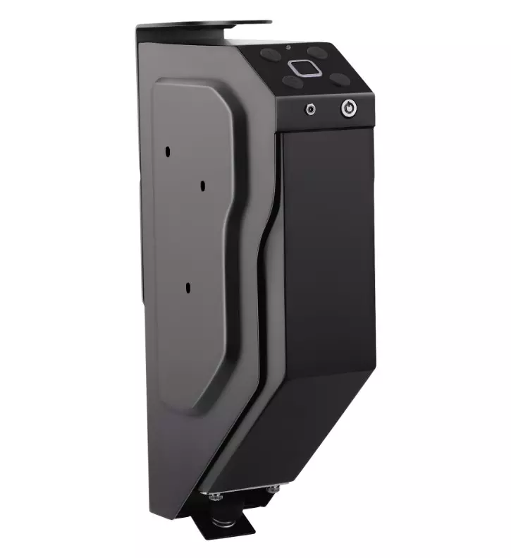 Zhenzhi Auto Open Hand Gun Safe Hidden Mounted Gun Box Biometric Fingerprint Digital Safe Deposit Gun Safe