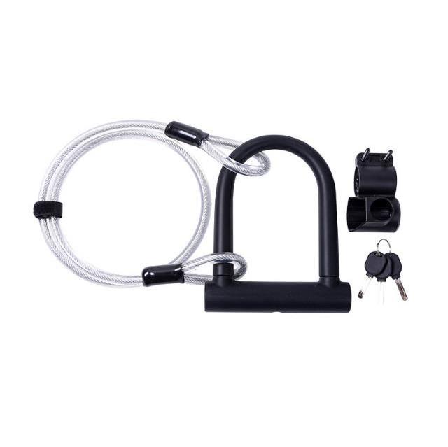 Zhenzhi Bike U Lock,Heavy Duty Combination Bicycle D Lock Shackle Anti Theft Bicycle Secure Locks