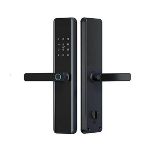 Zhenzhi Keyless Deadbolt TT APP Keypad Password Digital  Fingerprint High Security Anti Theft Smart Door Lock