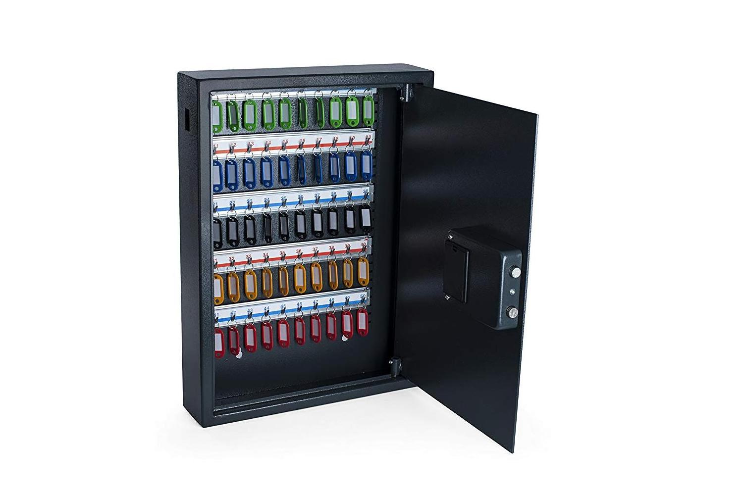 Hotel office warehouse school hospital used wall mounted key safe box combination key storage cabinet lock box