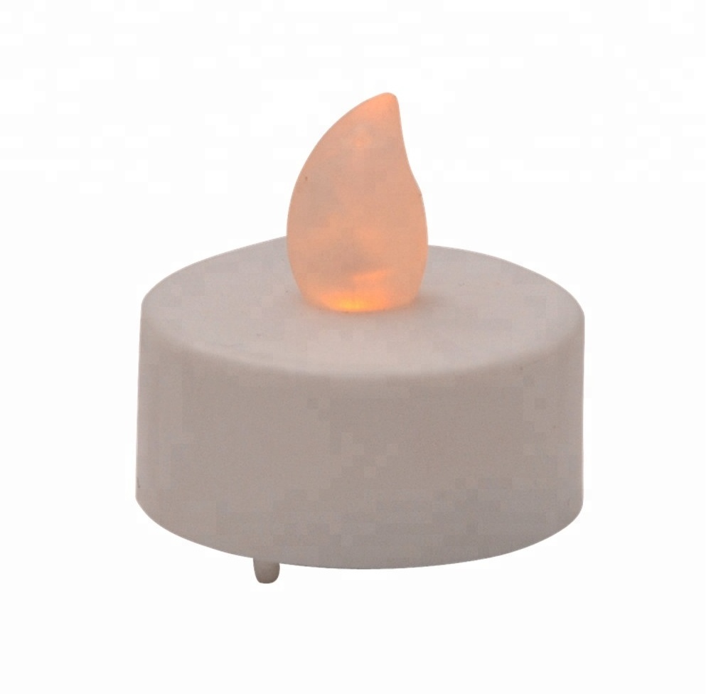 Battery Operated Yellow  Flameless Tea light LED Candle Light