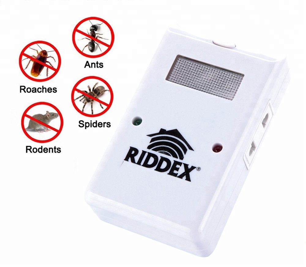 Riddex  ultrasonic electromagnetic dual plus pest repeller