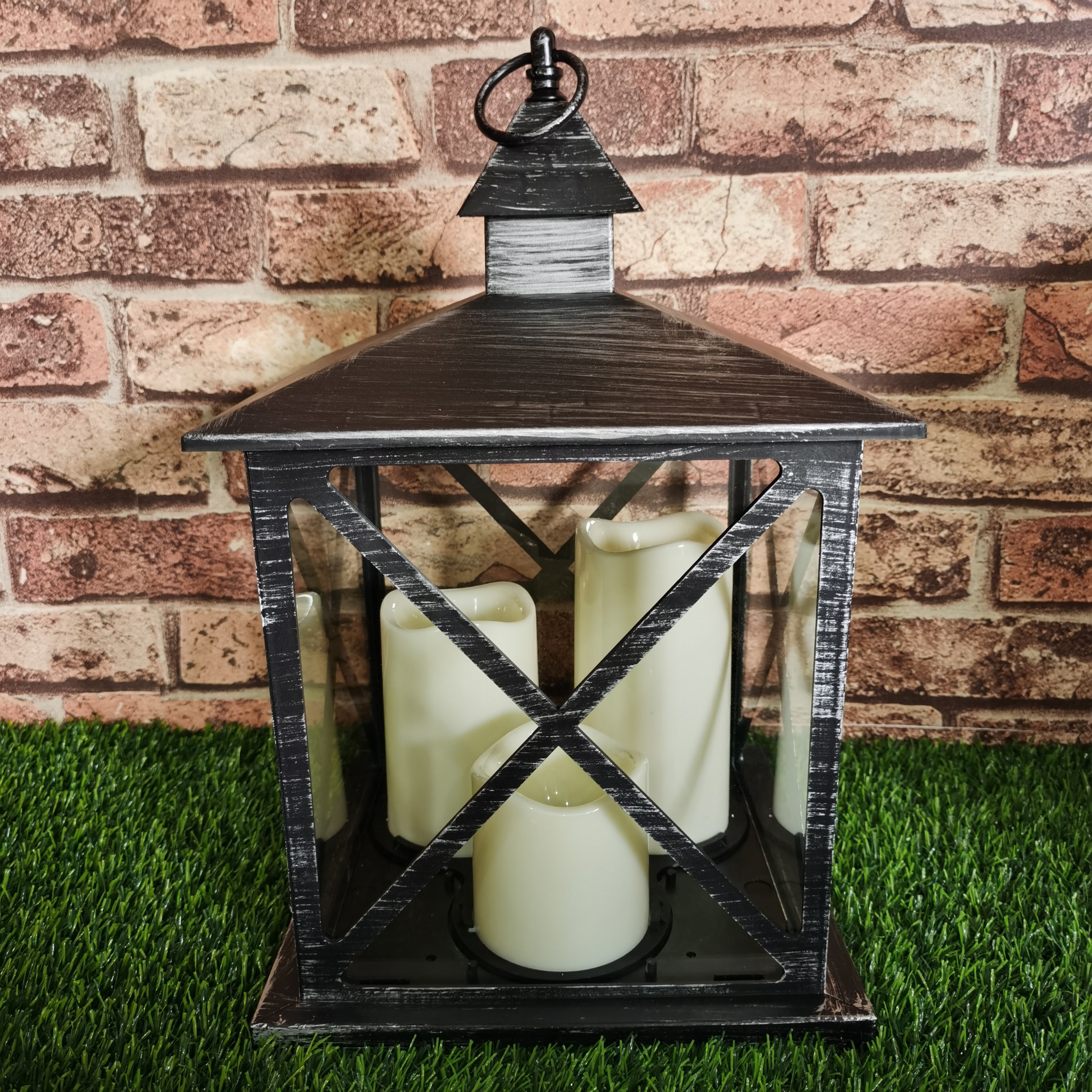 Gold Garden Wedding Decorative Led Candle Lantern Metal Lantern for Home Hanging Lantern