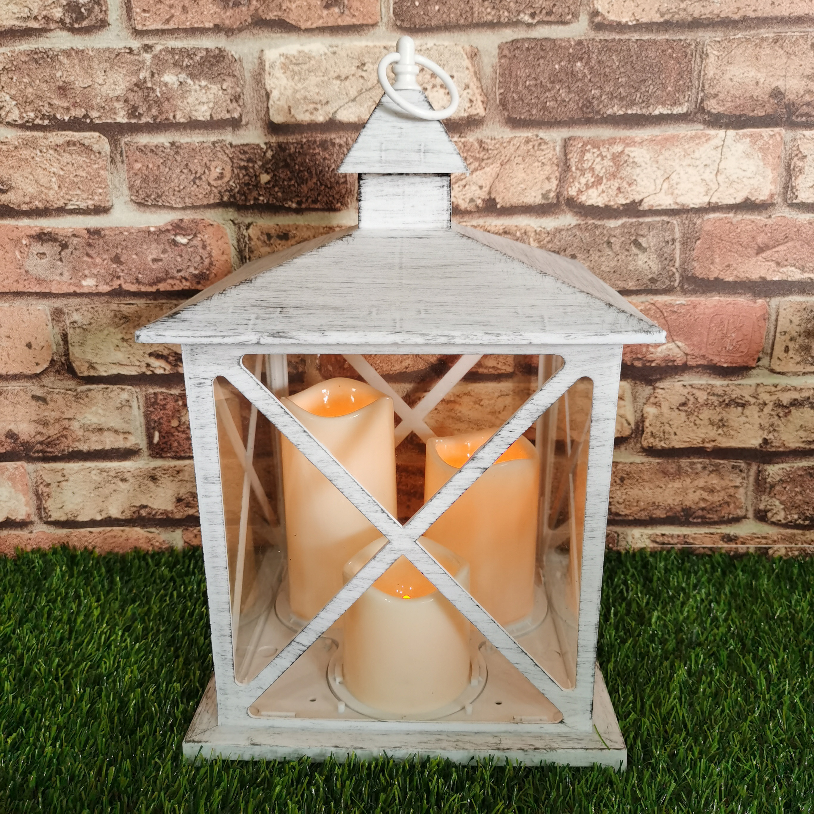 Gold Garden Wedding Decorative Led Candle Lantern Metal Lantern for Home Hanging Lantern