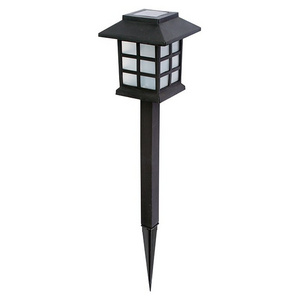 Plastic Outdoor  Lawn Solar Led Light Garden Lantern