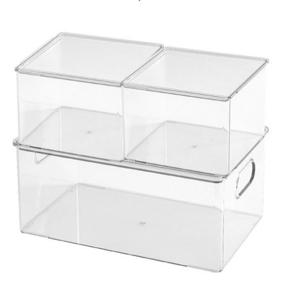 2024 New Arrival Compact Storage Box with Modular Design - Versatile and Stylish Organizer for Books Small with lid