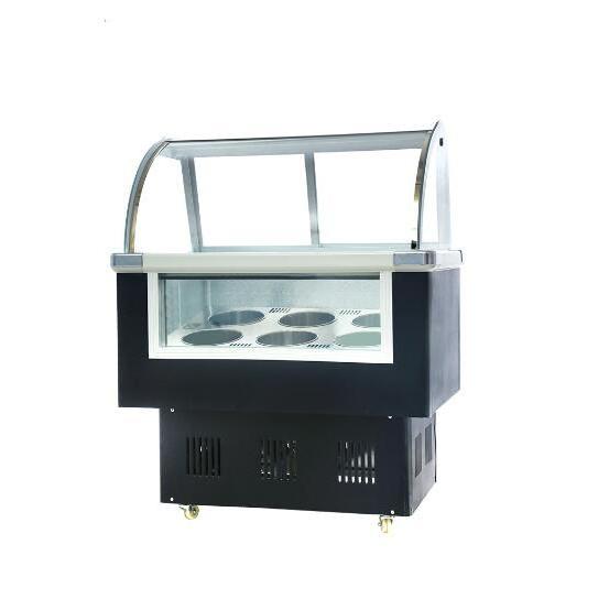 Gelato Ice cream display freezer/ ice popsicle refrigerator display fridge supermarket commercial chest showcase