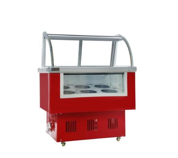 Gelato Ice cream display freezer/ ice popsicle refrigerator display fridge supermarket commercial chest showcase