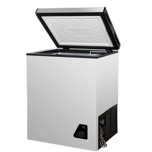 100L Hot Sale Factory Direct Top Open 118L Thick Foaming Door Deep Chest Freezer