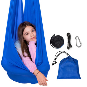 Factory wholesale price Aerial Kids yoga hammocks children's sensory swing for kids