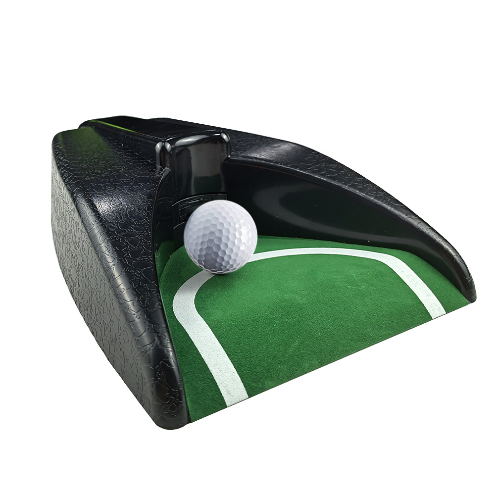 Golf Ball Return Exerciser Automatic Golf Ball Kick Back Return Putting Cup Training Aids Golf Ball Training Return Machine