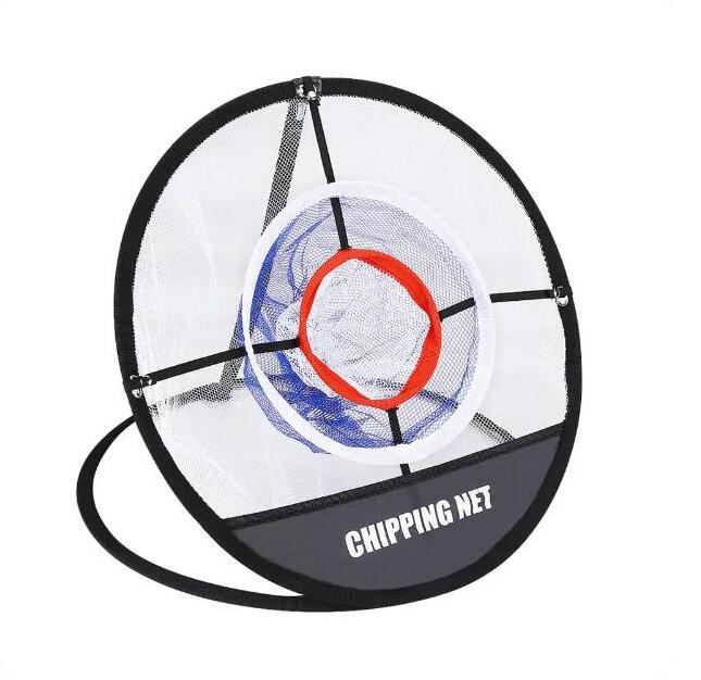 Golf Practice Hit Net Training Mat Indoor &Outdoor Golf Driving Range Target Chipping Net Swing Trainer Golf Training Aids