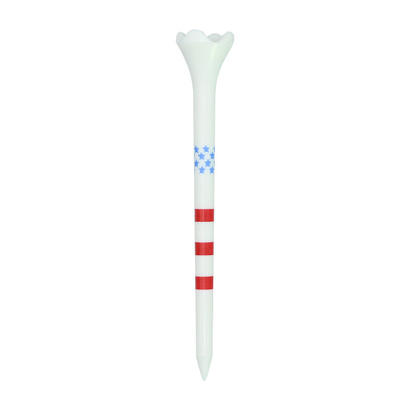 Golf Tee Multicolor 83mm Driving Practice Plastic Golf Tees