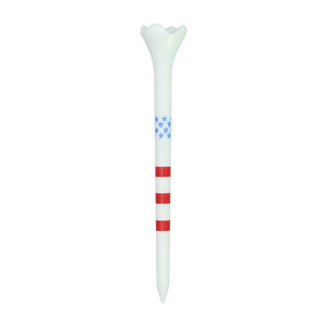 Golf Tee Multicolor 83mm Driving Practice Plastic Golf Tees