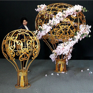 hot air balloon Iron art hanging ceiling wedding decoration/window display dressing