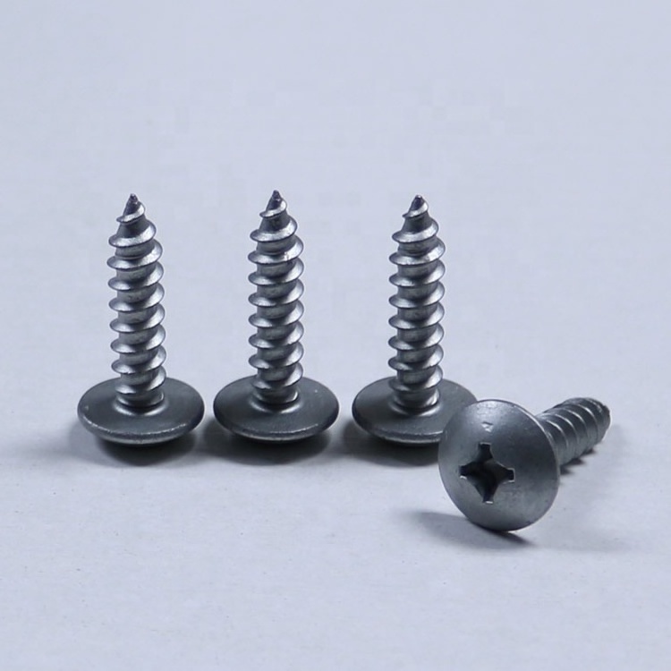 DIN 7981 Cross recessed pan head self drilling tapping screw and nut customize (304 Stainless steel)