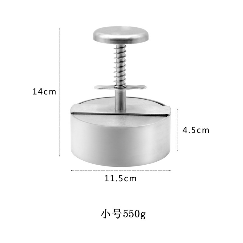 304 stainless steel hamburger meat press meat press pie press burger meat patty mold