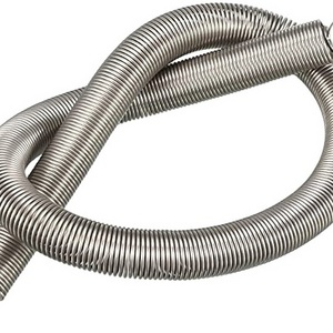 "bouncy"  Extended Tension Spring Wire Diameter 0.031", OD 0.39", Free Length 11.81" Stainless Steel  Dual Hook Tension Spring