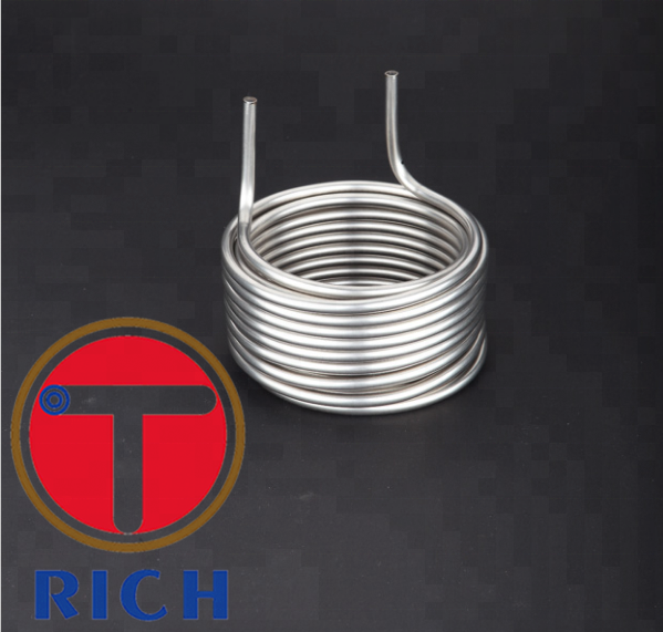 Steel 304 Pipe Industrial Stainless Steel Tubes Spiral Stainless Steel Tube Heat Exchanger Coil