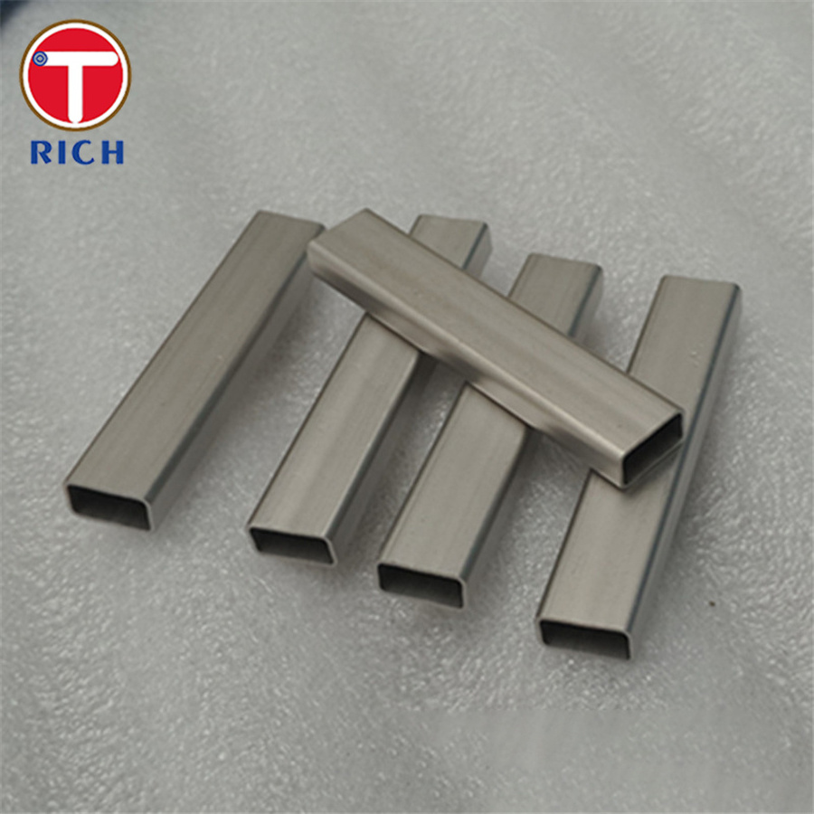 ASTM B338 Gr.5 Cold Rolled Round Titanium Square Alloy Tube For Heat Exchanger