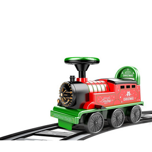 Cross-border E-commerce for Christmas Retro Train Electric Track Edition 2022 Hot sales items track toy