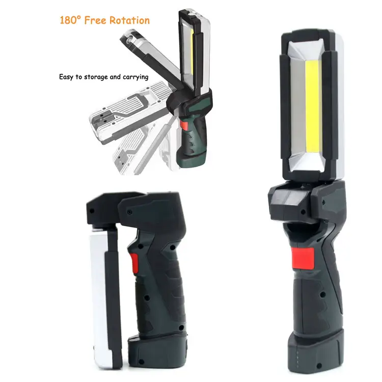 3W COB LED Inspection Work Light Portable USB Rechargeable Torch for Repairing