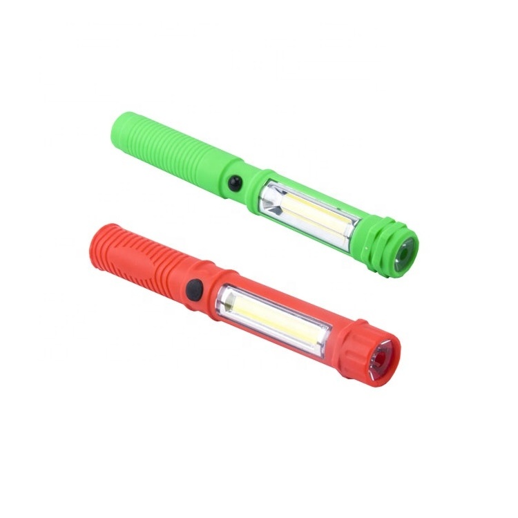 3W Portable COB Mini Pen Light Flashlight LED EDC Clip Torch Magnet Pocket Work Light portable pocket flashlight