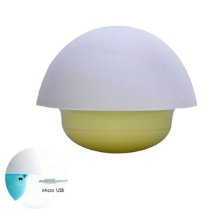 Table 7 colors Gradation LED Lighting Lamp Decoration Night Light Silicone Torching Mushroom Light