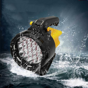 Powerful Hand Held Waterproof Outdoor Rechargeable LED Searchlight Hunting Camping Spotlight