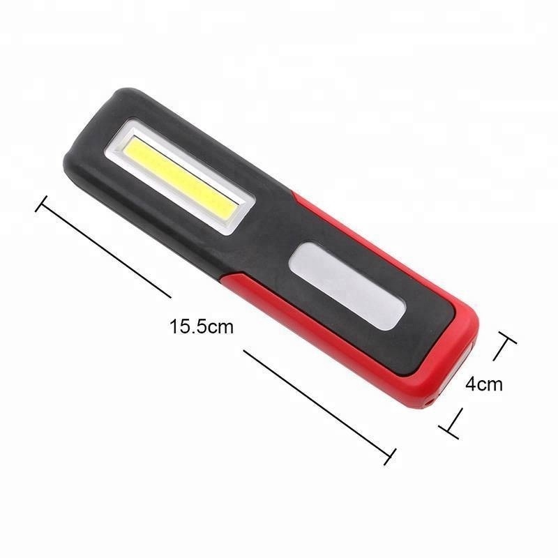 Emergency COB LED Flashlight with Magnetic Base and hook