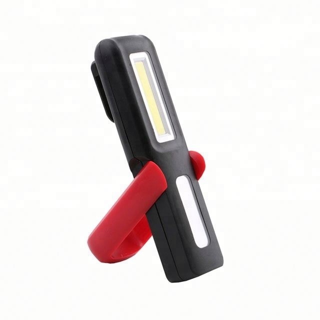 Emergency COB LED Flashlight with Magnetic Base and hook