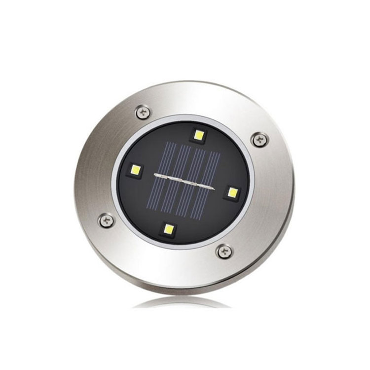 Solar Waterproof Disk Light LED Garden Light