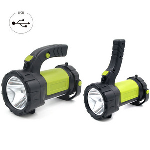 Outdoor Waterproof Emergency Light ,Led Portable Lamp Lantern, Led Searching  Light  Rechargeable Portable Hand Lamp