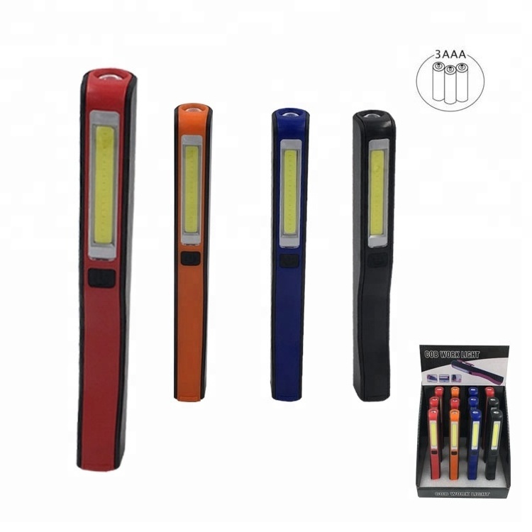 Bright Light Led Torch Repairing Flashlight Battery Pocket Led Inspection Lamp Led Cob Pen Work Light Torch