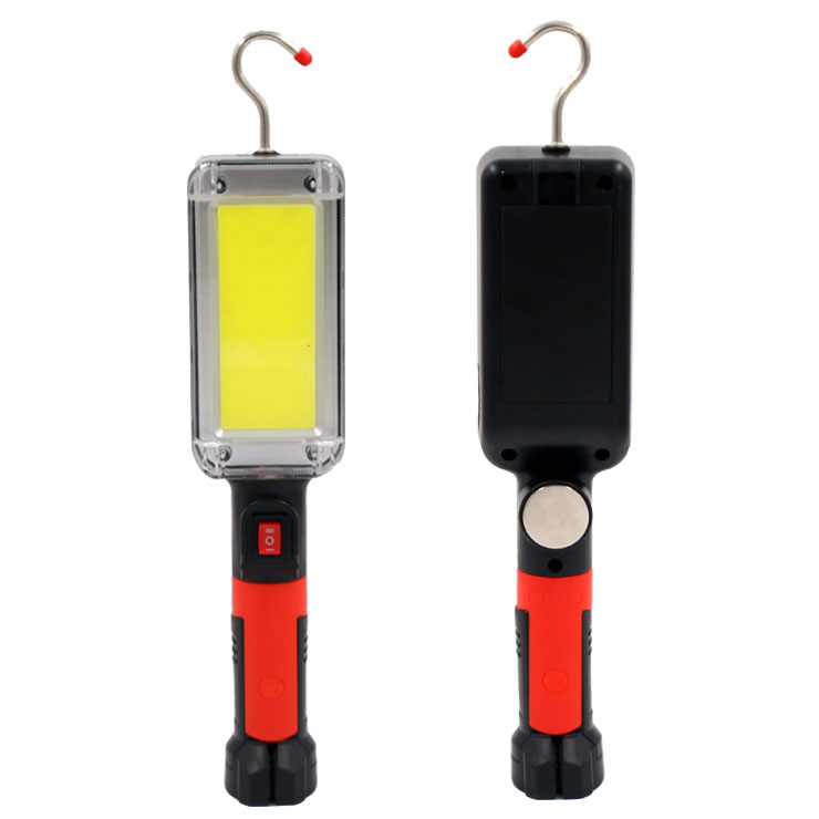 Super bright work light 800 lumens 360 degree adjustable angle With a magnet and clip USB Rechargeable work light