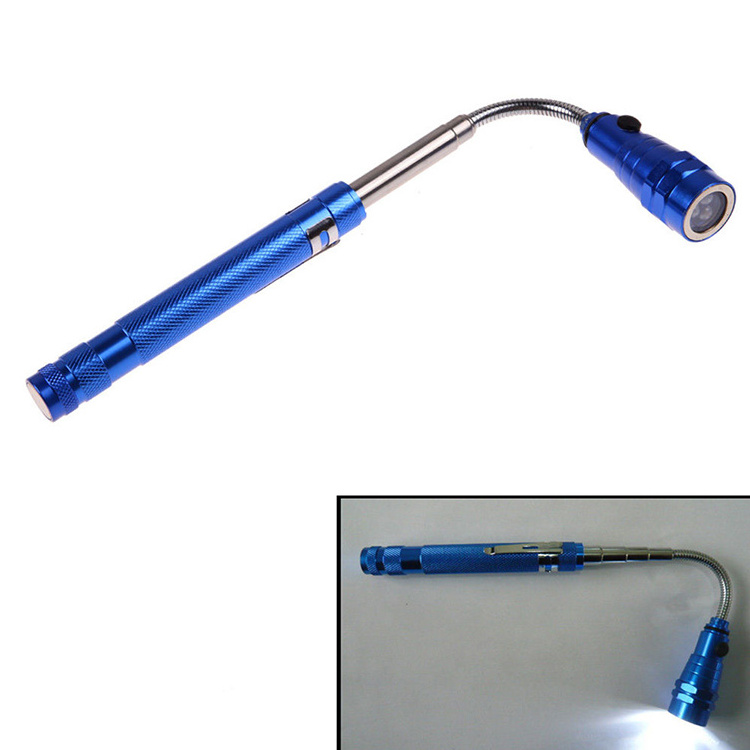 Pocket Clip Magnetic Tool Lamp Extendable FlashLight