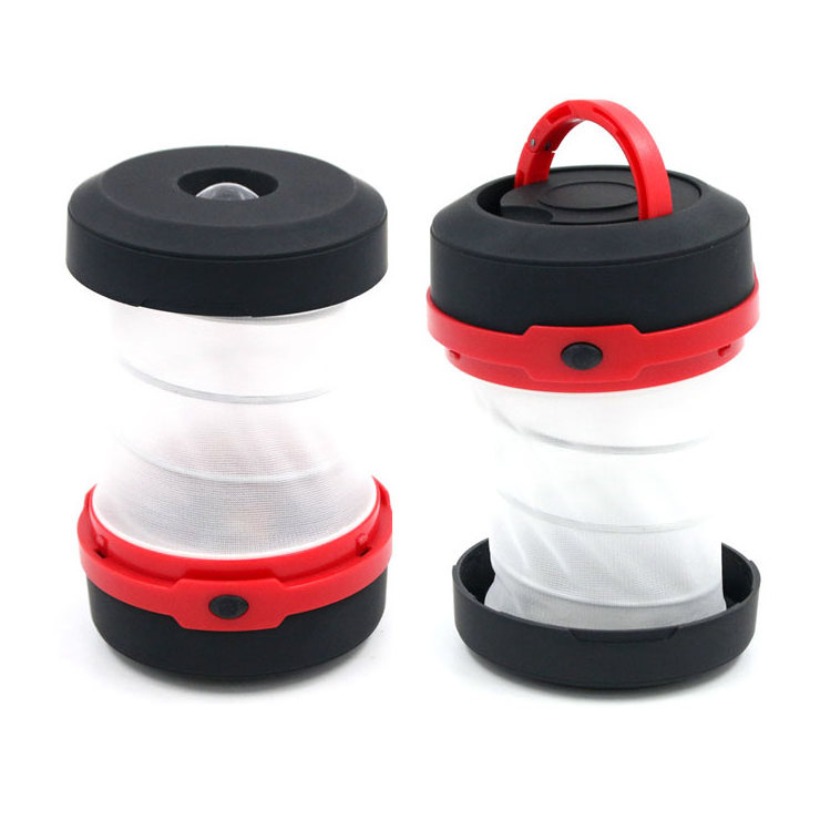 2n1 Collapsible Lamps Flashlight LED Tent Light Foldable Camping Lantern Custom Small Lanterns