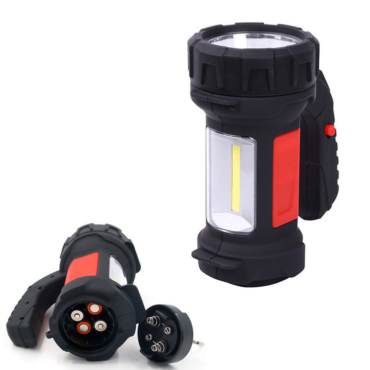 Waterproof LED COB Search Light Torchspotlight Torch LED Flashlight Long Distance Searchlight