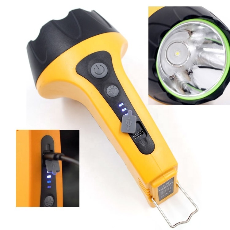 New Hand Light cob work lamp High Power handle search Rechargeable Torch Led searchlight Flashlight for outdoor activities