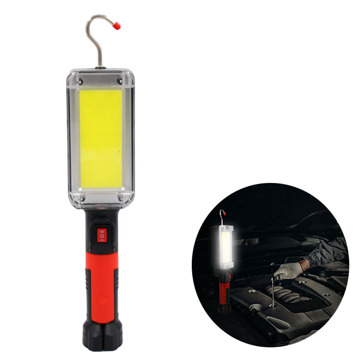 Super bright work light 800 lumens 360 degree adjustable angle With a magnet and clip USB Rechargeable work light