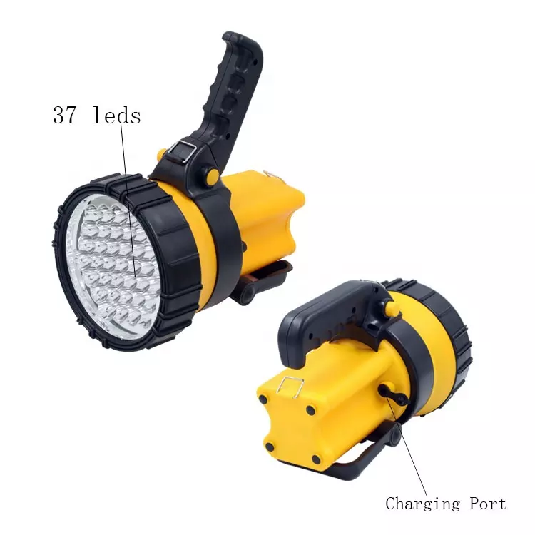 Powerful Hand Held Waterproof Outdoor Rechargeable LED Searchlight Hunting Camping Spotlight