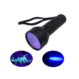 51 uv led flashlight battery powered Led torch  UV Flashlight Black Light