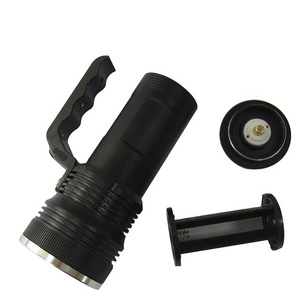 Large power rechargeable XPE  3W mine handle torch flashlight